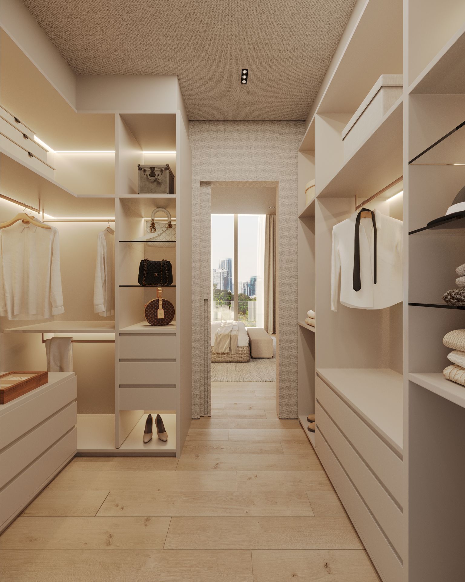 OPUS Coconut Grove, primary closet